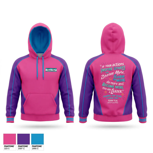 Hoodie, Team Teal, EMS/EMT, Teamtime, Team time, sublimation, custom sports apparel, team uniforms, spirit wear, spiritwear, sports uniforms, custom shirts, team store, custom team store, fundraiser sports, apparel fundraiser