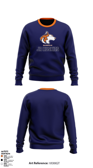 Jr Huskies Basketball 42641370 Crew Neck Sweatshirt - 1