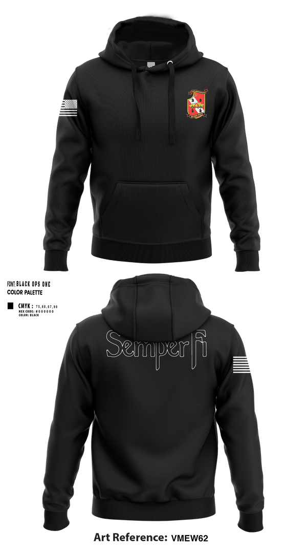 4th LAR 73646095 Hoodie - 1
