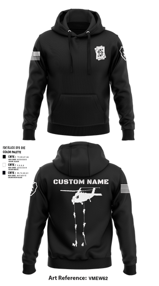 A Co 2-25 AVN Black Jacks 60581999 Hoodie - 5