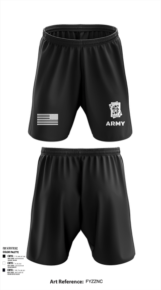 A Co 2-25 AVN Black Jacks 60581999 Athletic Shorts With Pockets - 4