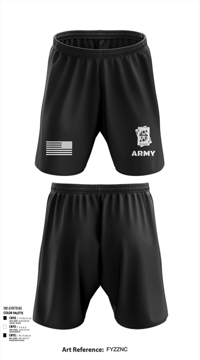 A Co 2-25 AVN Black Jacks 60581999 Athletic Shorts With Pockets - 4
