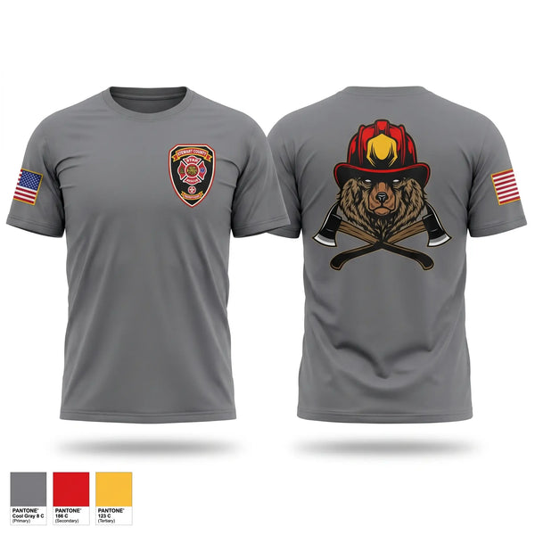 Old School Cotton Feel Shirt, Stewart County Fire Rescue, Fire Department, Teamtime, Team time, sublimation, custom sports apparel, team uniforms, spirit wear, spiritwear, sports uniforms, custom shirts, team store, custom team store, fundraiser sports, apparel fundraiser