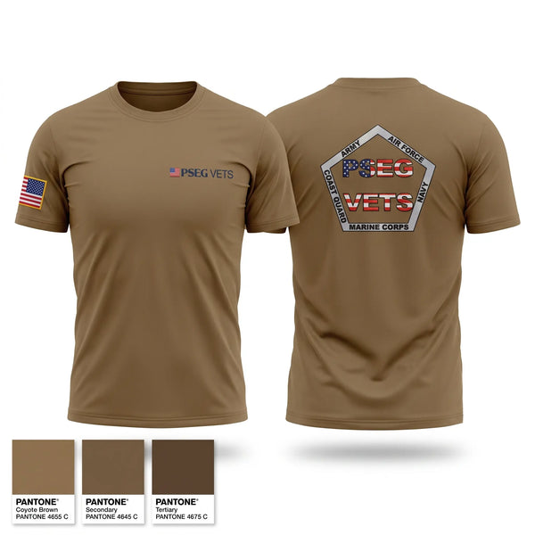 Short Sleeve Performance Shirt, PSEG VETS, Army, Teamtime, Team time, sublimation, custom sports apparel, team uniforms, spirit wear, spiritwear, sports uniforms, custom shirts, team store, custom team store, fundraiser sports, apparel fundraiser
