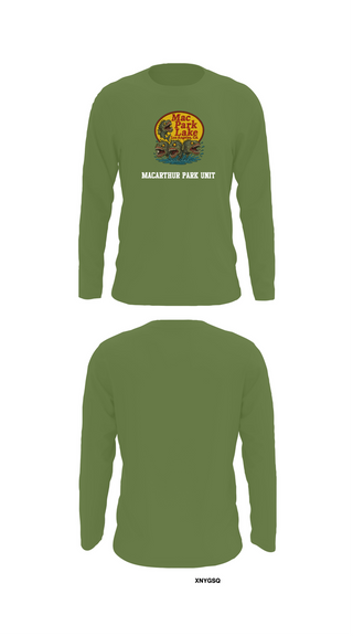 Long Sleeve Performance Shirt, MACARTHUR PARK UNIT, , Teamtime, Team time, sublimation, custom sports apparel, team uniforms, spirit wear, spiritwear, sports uniforms, custom shirts, team store, custom team store, fundraiser sports, apparel fundraiser