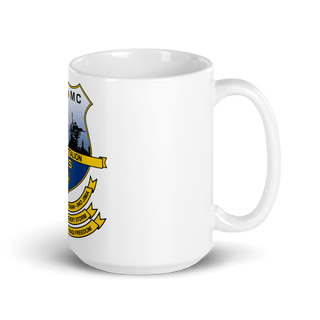 Echo Co. 2nd battalion, 25th Marine Regiment 27533051 White Glossy Mug - Medium