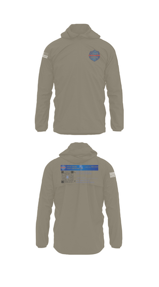 Windbreaker, CrimeStoppers Honolulu, Police, Teamtime, Team time, sublimation, custom sports apparel, team uniforms, spirit wear, spiritwear, sports uniforms, custom shirts, team store, custom team store, fundraiser sports, apparel fundraiser