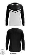 Hancock County Technical Center 2540032 Long Sleeve Performance Shirt - 34