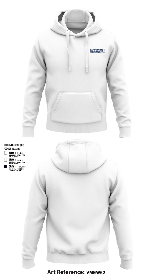 Hancock County Technical Center 2540032 Hoodie - 37