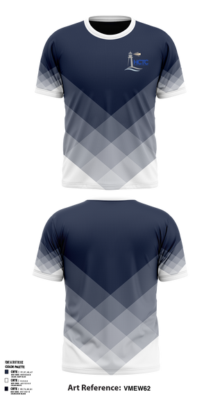 Hancock County Technical Center 2540032 Short Sleeve Performance Shirt - 33