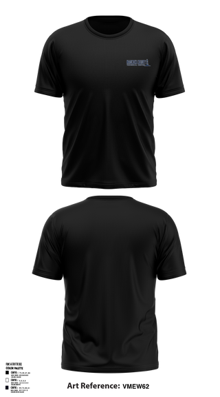 Hancock County Technical Center 2540032 Short Sleeve Performance Shirt - 36