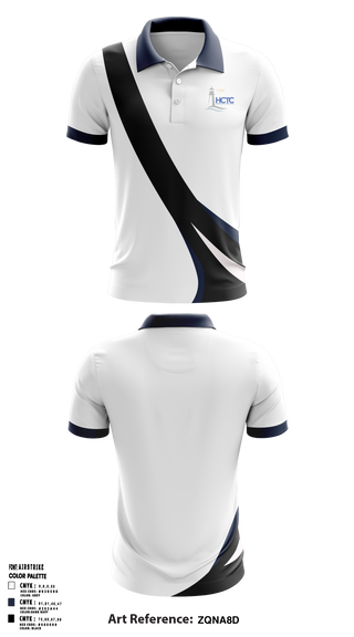 Hancock County Technical Center 2540032 Short Sleeve Performance Polo - 36