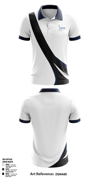 Hancock County Technical Center 2540032 Short Sleeve Performance Polo - 36