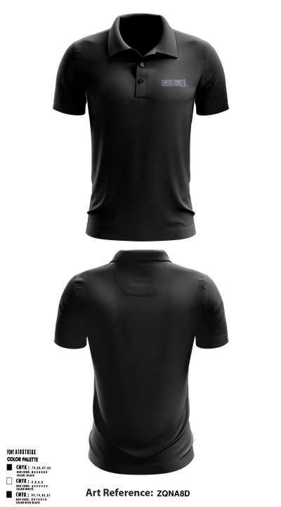 Hancock County Technical Center 2540032 Short Sleeve Performance Polo - 36