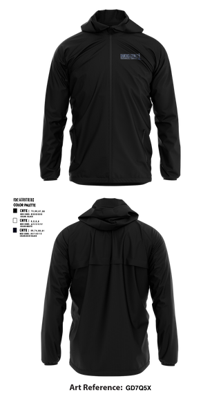 Hancock County Technical Center 2540032 Windbreaker - 36