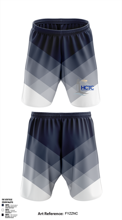 Hancock County Technical Center 2540032 Athletic Shorts With Pockets - 33