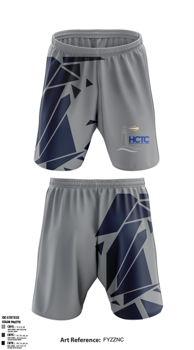 Hancock County Technical Center 2540032 Athletic Shorts With Pockets - 35