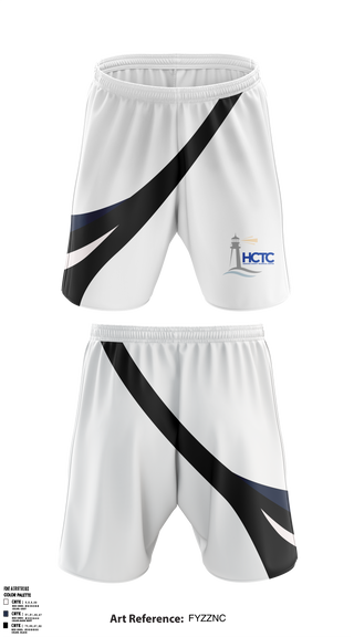 Hancock County Technical Center 2540032 Athletic Shorts With Pockets - 36