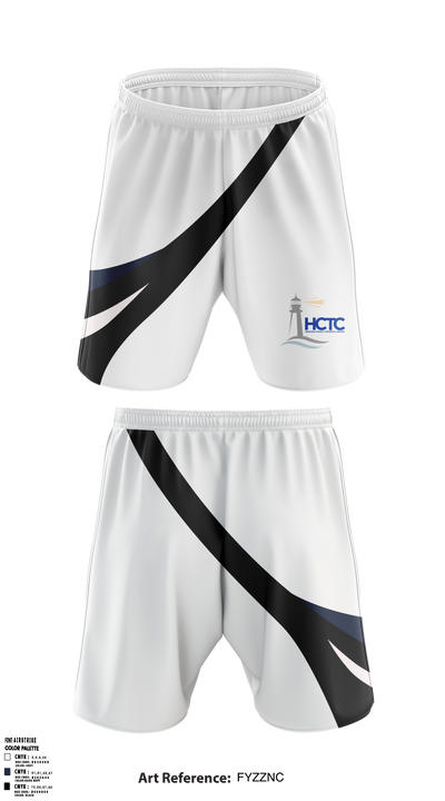 Hancock County Technical Center 2540032 Athletic Shorts With Pockets - 36