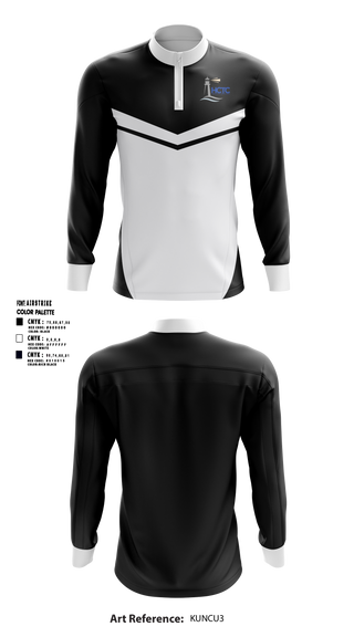 Hancock County Technical Center 2540032 Quarter Zip Jacket - 34