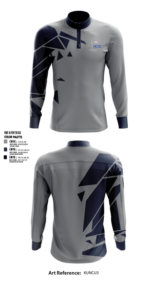 Hancock County Technical Center 2540032 Quarter Zip Jacket - 35
