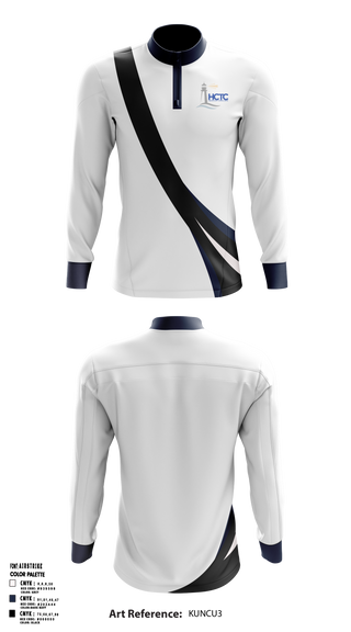 Hancock County Technical Center 2540032 Quarter Zip Jacket - 36