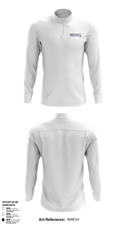 Hancock County Technical Center 2540032 Quarter Zip Jacket - 37
