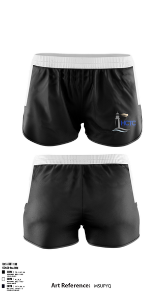 Hancock County Technical Center 2540032 Women's Shorts - 34