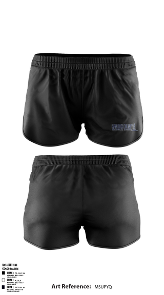Hancock County Technical Center 2540032 Women's Shorts - 36