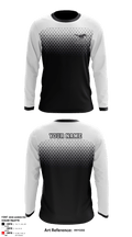 Edgewood High School Swimming 89925372 Long Sleeve Performance Shirt - 2