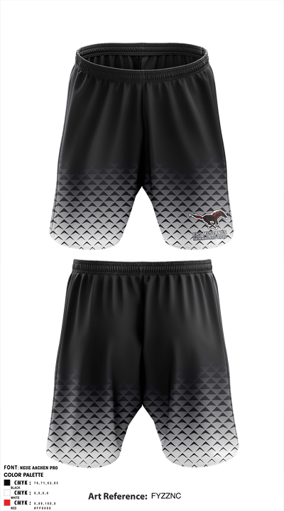 Edgewood High School Swimming 89925372 Athletic Shorts With Pockets - 2
