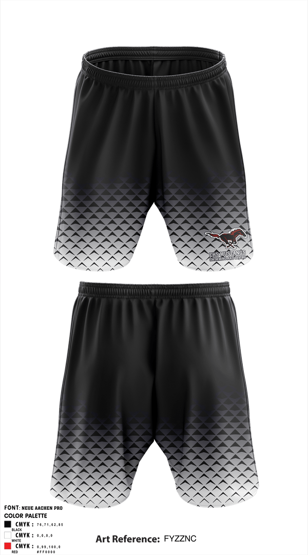 Edgewood High School Swimming 89925372 Athletic Shorts With Pockets - 2