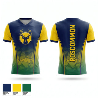 Soft Poly Tee Cotton Like Feel, Roscommon Bucks Track & Field, Track & Field, Teamtime, Team time, sublimation, custom sports apparel, team uniforms, spirit wear, spiritwear, sports uniforms, custom shirts, team store, custom team store, fundraiser sports, apparel fundraiser