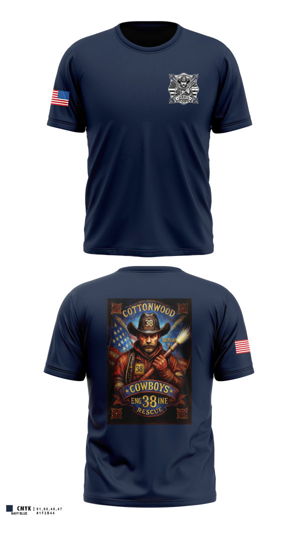 Cottonwood Cowboys Old School Cotton Feel Shirt - 3