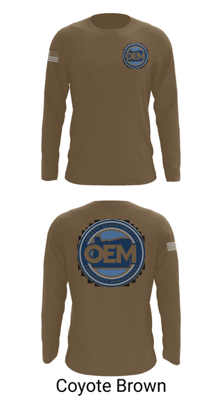Long Sleeve Performance Shirt, Oregon Emergency Management, Police, Teamtime, Team time, sublimation, custom sports apparel, team uniforms, spirit wear, spiritwear, sports uniforms, custom shirts, team store, custom team store, fundraiser sports, apparel fundraiser