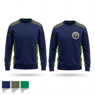 Crew Neck Sweatshirt, Exalt Academy School Safety Division, Police, Teamtime, Team time, sublimation, custom sports apparel, team uniforms, spirit wear, spiritwear, sports uniforms, custom shirts, team store, custom team store, fundraiser sports, apparel fundraiser