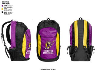 Lexington High School Basketball 77108243 Gear Bag - 3