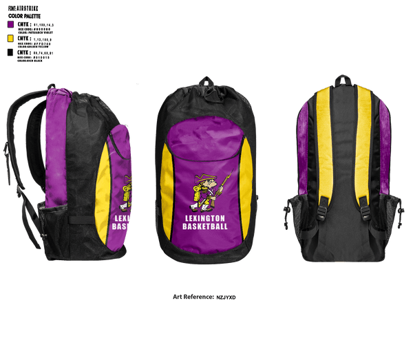 Lexington High School Basketball 77108243 Gear Bag - 3
