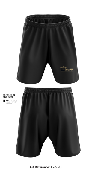 Athletic Shorts With Pockets, Verduzco Drywall, , Teamtime, Team time, sublimation, custom sports apparel, team uniforms, spirit wear, spiritwear, sports uniforms, custom shirts, team store, custom team store, fundraiser sports, apparel fundraiser