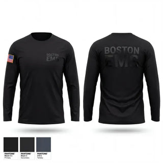 Long Sleeve Performance Shirt, Boston EMS, EMS/EMT, Teamtime, Team time, sublimation, custom sports apparel, team uniforms, spirit wear, spiritwear, sports uniforms, custom shirts, team store, custom team store, fundraiser sports, apparel fundraiser