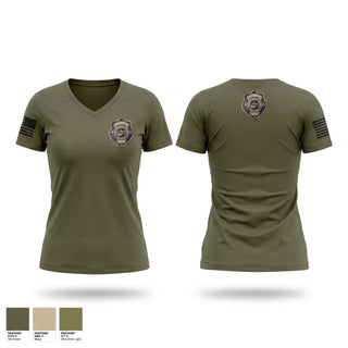 Womens Short Sleeve Vneck Shirt, WVDCR Special Operations, Police, Teamtime, Team time, sublimation, custom sports apparel, team uniforms, spirit wear, spiritwear, sports uniforms, custom shirts, team store, custom team store, fundraiser sports, apparel fundraiser