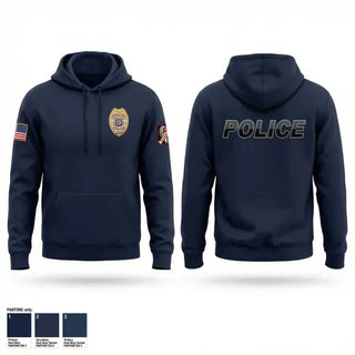 Hoodie, Strafford Police Department, Police, Teamtime, Team time, sublimation, custom sports apparel, team uniforms, spirit wear, spiritwear, sports uniforms, custom shirts, team store, custom team store, fundraiser sports, apparel fundraiser