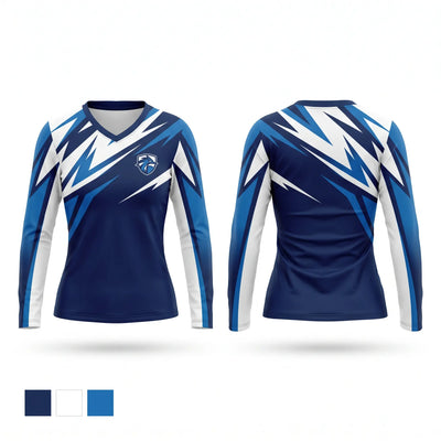 FOP 89ers Women's Long Sleeve V-neck Shirt - 1