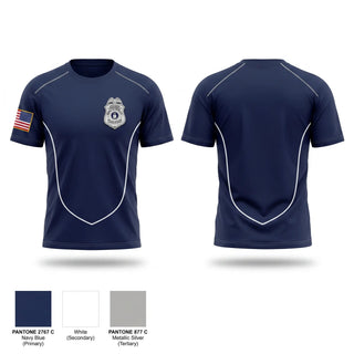 Short Sleeve Performance Shirt, Wright Patterson Air Force Base Police Department, Police, Teamtime, Team time, sublimation, custom sports apparel, team uniforms, spirit wear, spiritwear, sports uniforms, custom shirts, team store, custom team store, fundraiser sports, apparel fundraiser
