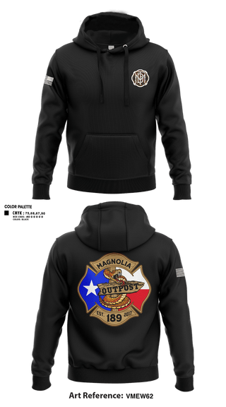 Hoodie, Magnolia 189, Fire Department, Teamtime, Team time, sublimation, custom sports apparel, team uniforms, spirit wear, spiritwear, sports uniforms, custom shirts, team store, custom team store, fundraiser sports, apparel fundraiser