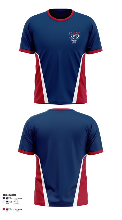 ALA Patriots 96818175 Short Sleeve Performance Shirt - 1