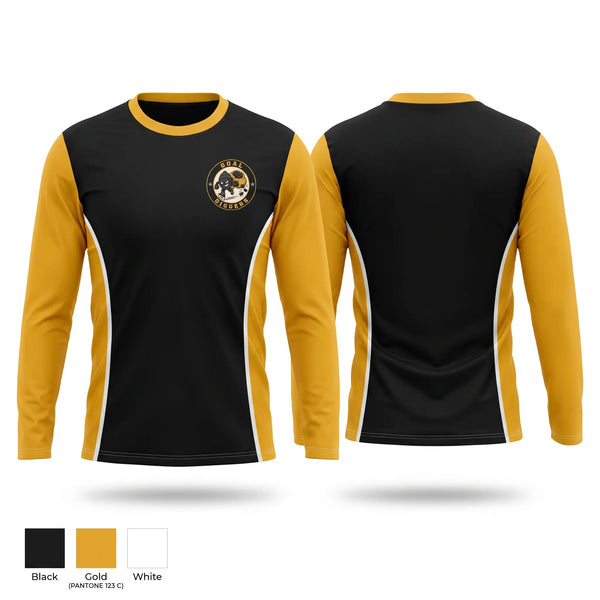 Long Sleeve Performance Shirt, GOAL DIGGERS, Ice Hockey, Teamtime, Team time, sublimation, custom sports apparel, team uniforms, spirit wear, spiritwear, sports uniforms, custom shirts, team store, custom team store, fundraiser sports, apparel fundraiser