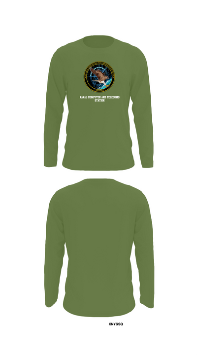 Naval Computer and Telecoms Station 86798210 Long Sleeve Performance Shirt 50