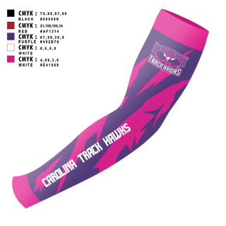 Arm Sleeve, Carolina Track Hawks, Track & Field, Teamtime, Team time, sublimation, custom sports apparel, team uniforms, spirit wear, spiritwear, sports uniforms, custom shirts, team store, custom team store, fundraiser sports, apparel fundraiser