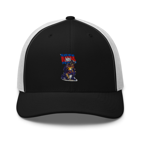 ខ្មែរ 68332186 Retro Trucker Hat | Yupoong 6606